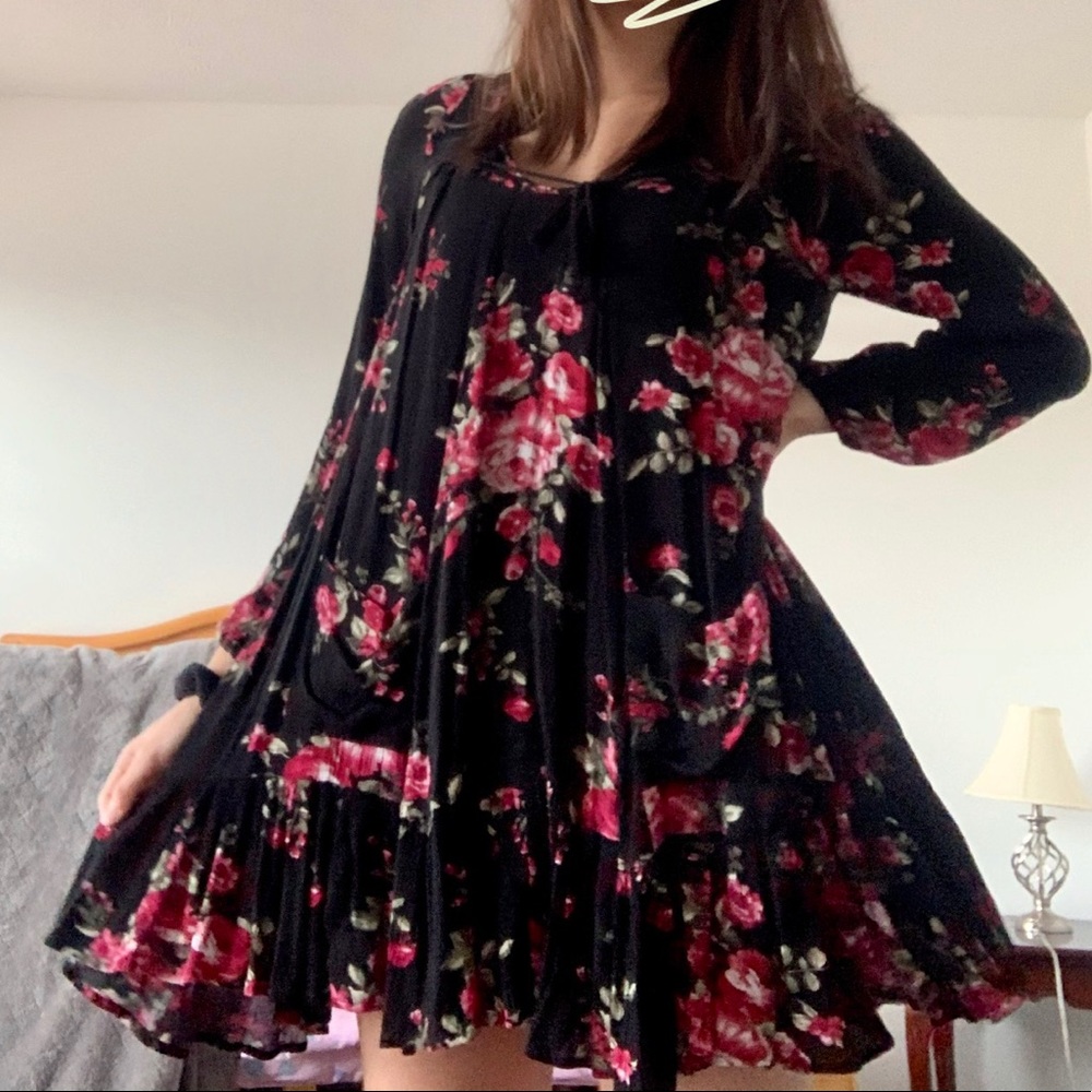 altar’d state floral dress with pockets
